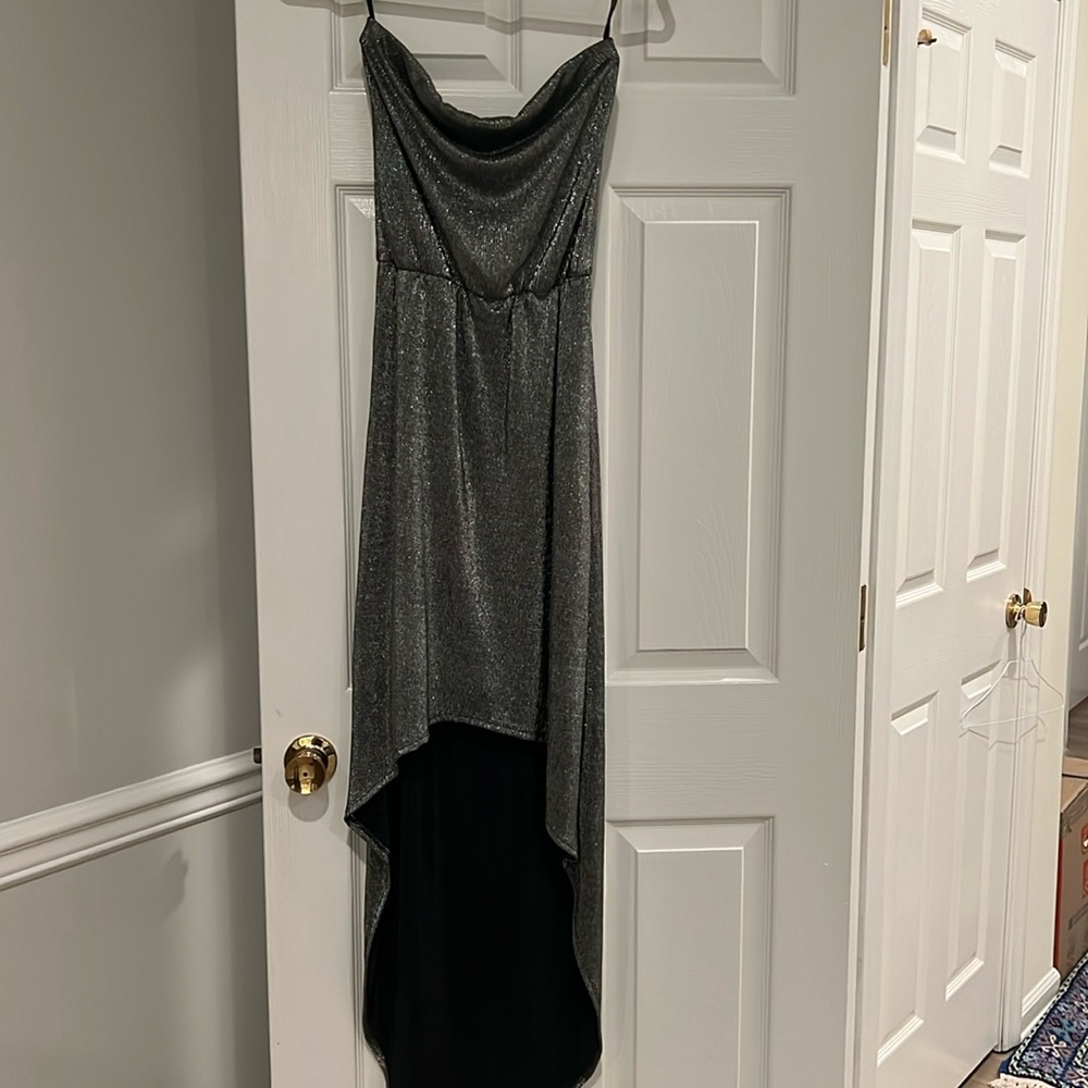 Cheryl Creations silver dress with tags! Perfect for the holidays.